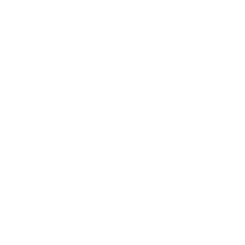 MooRal Logo – stilvolles, modernes Design in Weiß