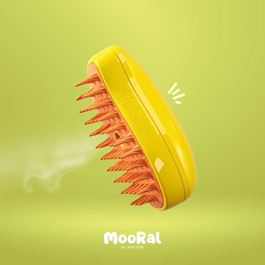 Pet Spa™ • 3 in 1 Dampfbürste, Cat Supplies MOORAL