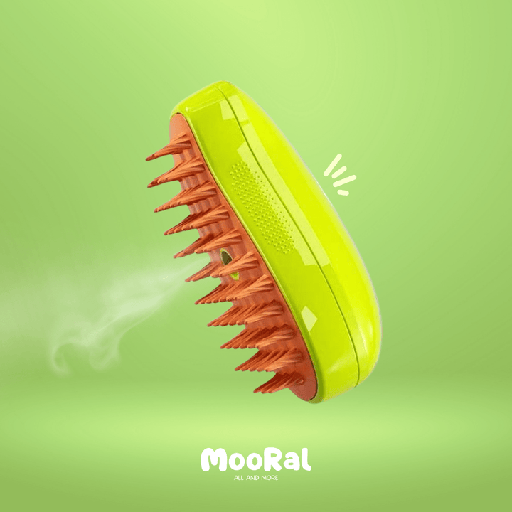 Pet Spa™ • 3 in 1 Dampfbürste, Cat Supplies MOORAL