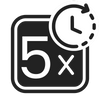 5x länger frisch icon