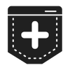 Passt in jede Tasche icon
