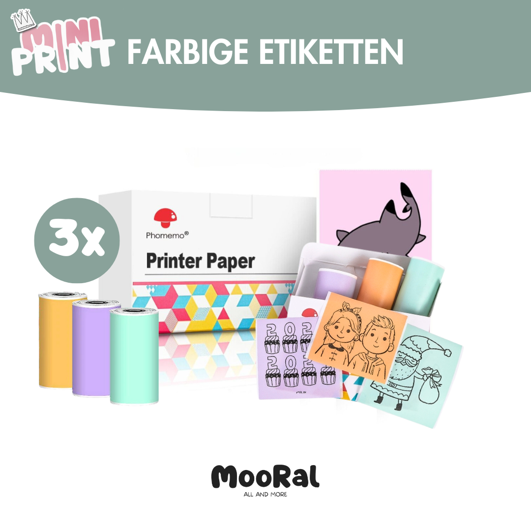 MINI PRINT™ Etiketten Rollen