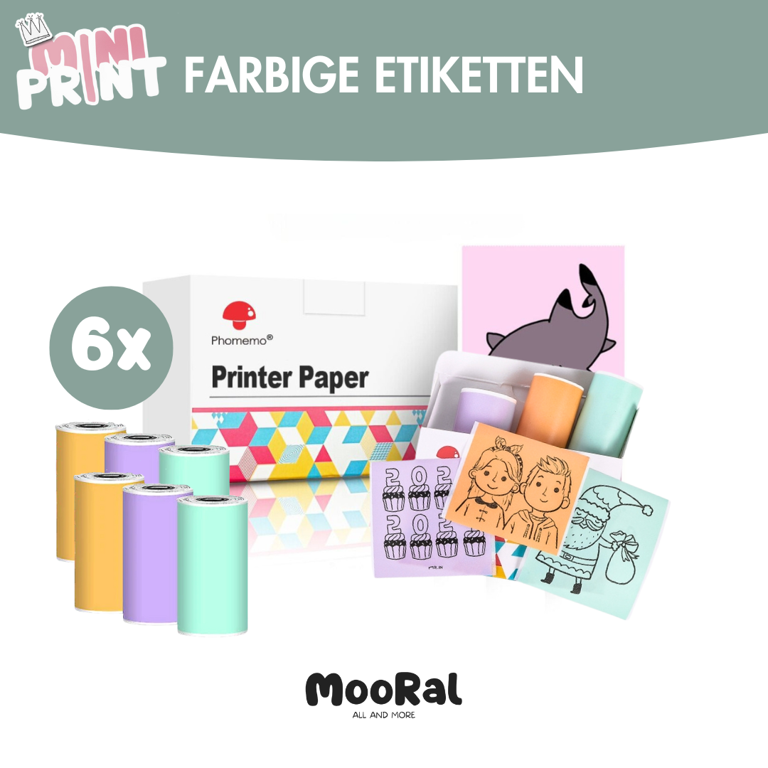 MINI PRINT™ Etiketten Rollen