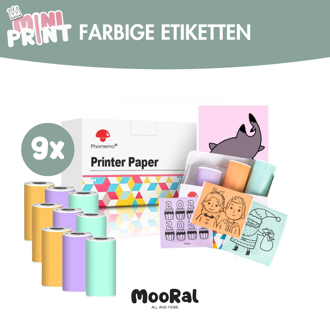 MINI PRINT™ Etiketten Rollen