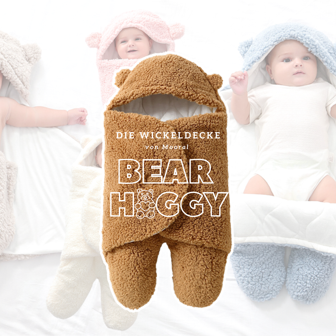 Bearhuggy™ • Die Wickeldecke für Dein Baby