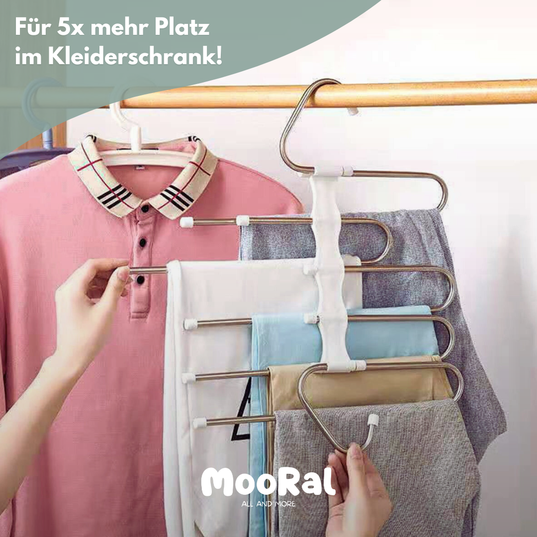 Platzsparender 5 in 1 Kleiderbügel