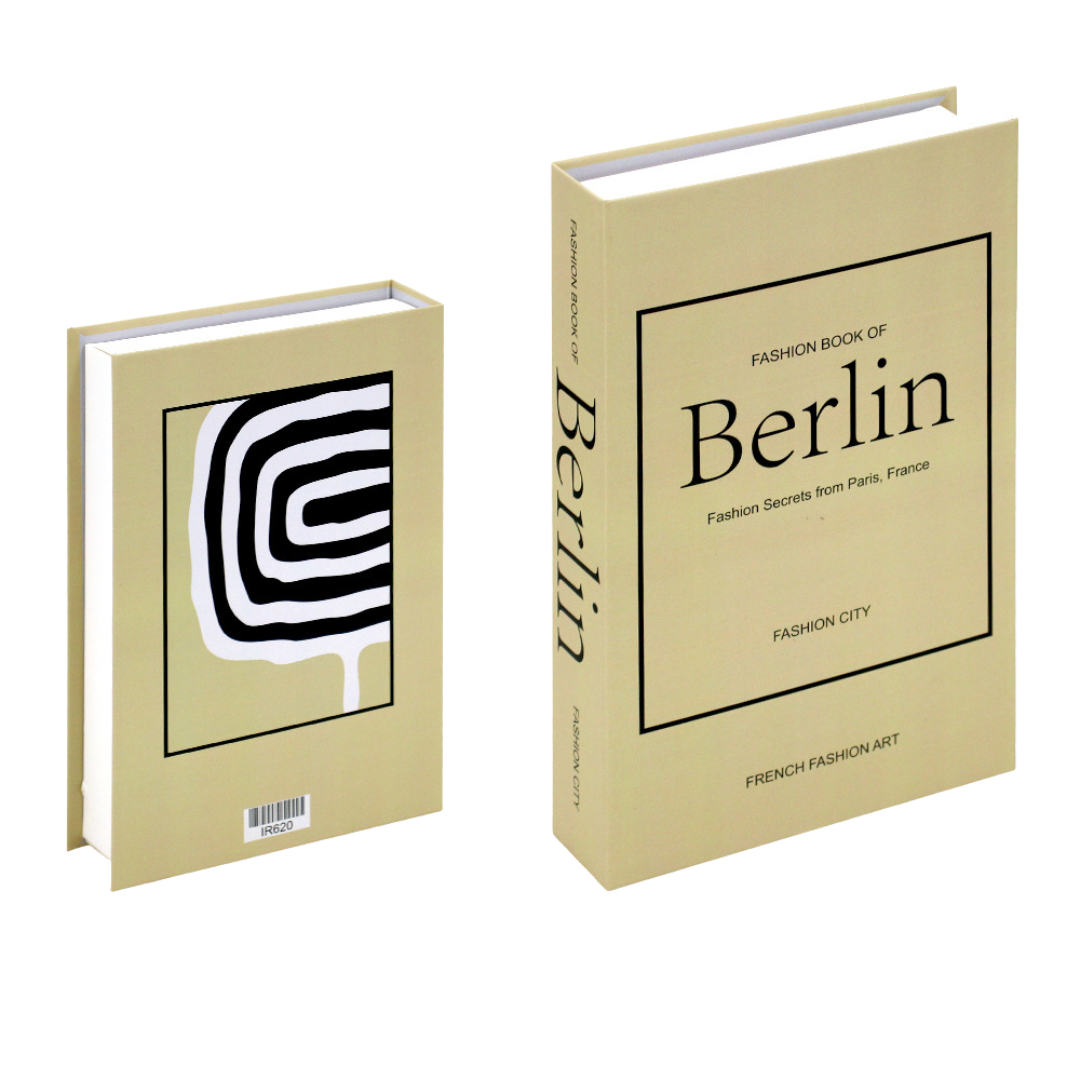 Berlin Deko und Aufbewahrungsbuch – City Coffee Table Buch für urbane Einrichtung