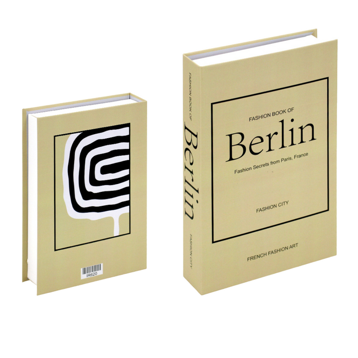 Berlin Deko und Aufbewahrungsbuch – City Coffee Table Buch für urbane Einrichtung