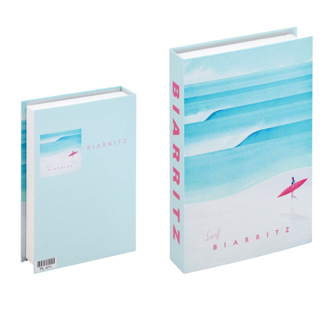 Biarritz Deko und Aufbewahrungsbuch – Coffee Table Buch mit maritimem Flair
