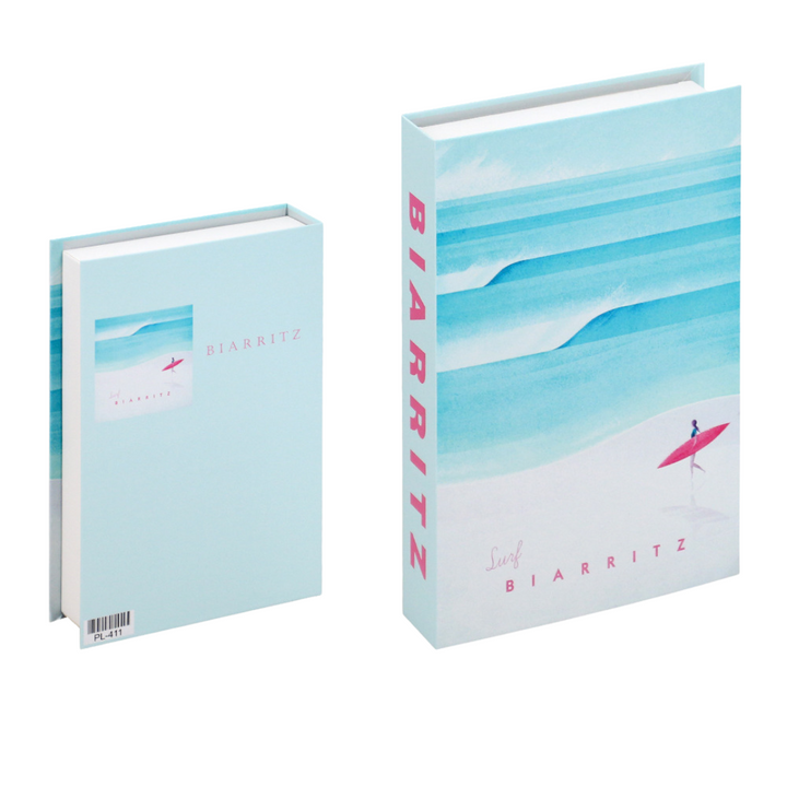 Biarritz Deko und Aufbewahrungsbuch – Coffee Table Buch mit maritimem Flair
