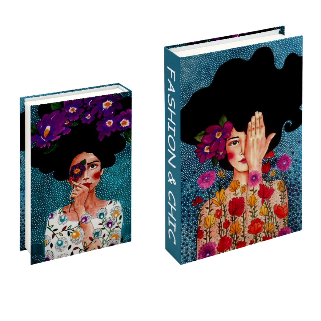 Fashion and Chic Deko und Aufbewahrungsbuch – Mode Coffee Table Buch für elegante Wohnräume