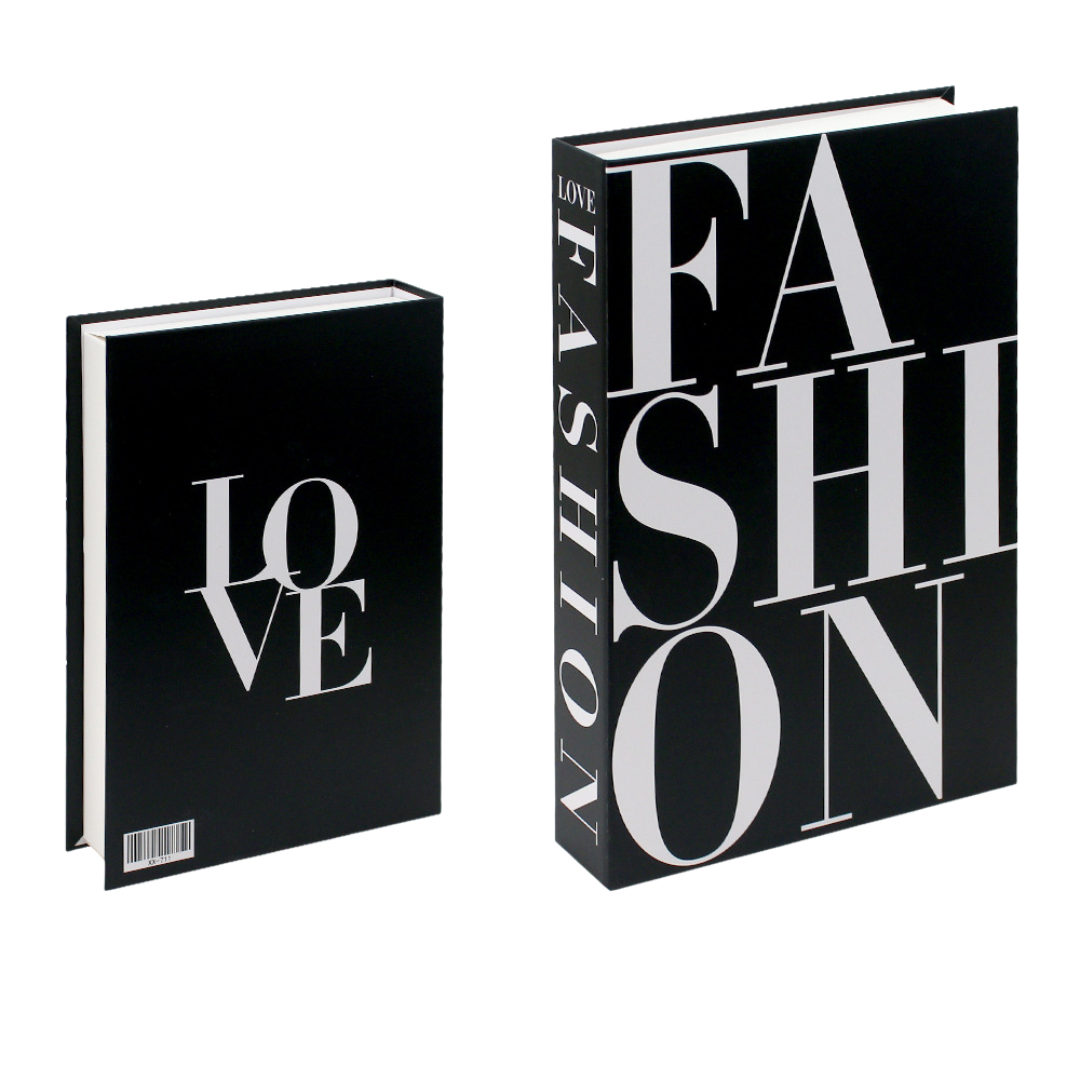Fashion Deko und Aufbewahrungsbuch – Mode Coffee Table Buch als edles Wohnaccessoire