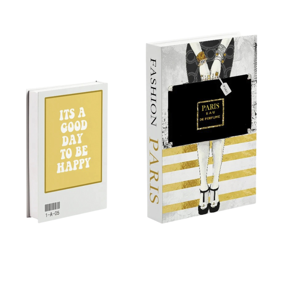 Fashion Paris Deko und Aufbewahrungsbuch Band 1 – Mode Coffee Table Buch mit Paris Vibe