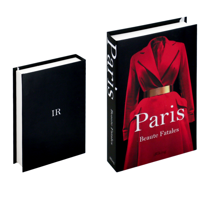 Fashion Paris Deko und Aufbewahrungsbuch Band 2 – edles Dekobuch fürs Wohnzimmer
