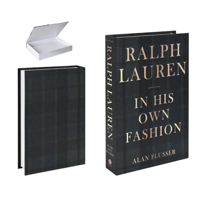 Ralph Lauren Deko und Aufbewahrungsbuch – elegantes Coffee Table Buch für stilvolle Wohnzimmerdeko