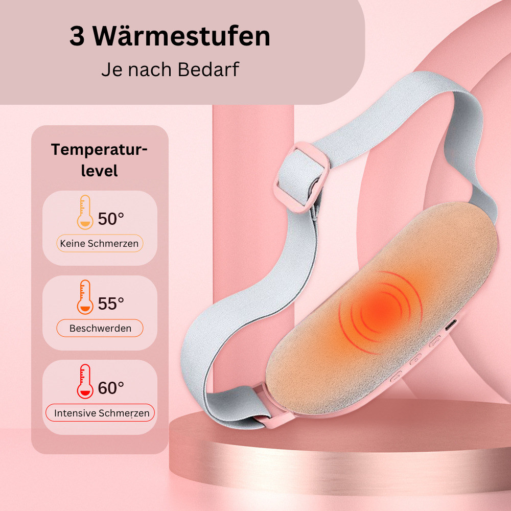 Period Pad mit Wärme- & Massagefunktion